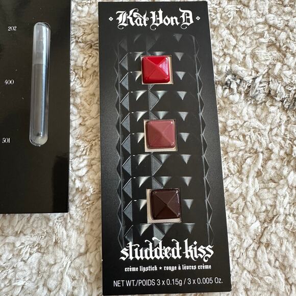 Lip Makeup Sample Lot of 5 Giorgio Armani, KatVonD, Sephora, Laura Mercier - Picture 4 of 8